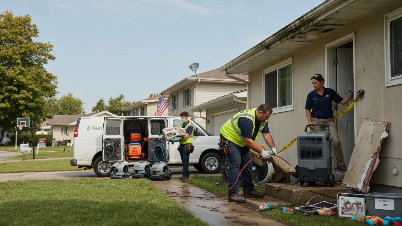 Water Damage Restoration in Dresser, WI near me